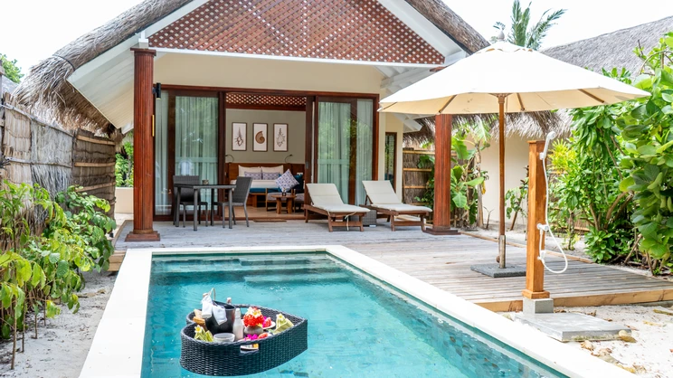 Beach Villa With Pool